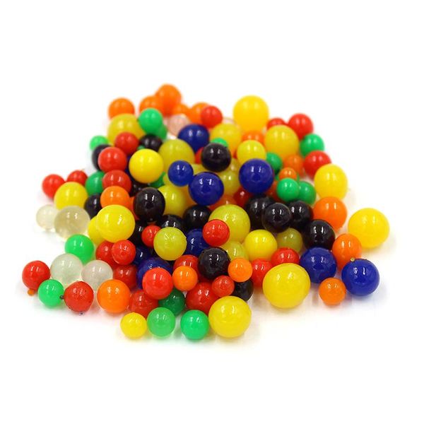 

100pcs transparent color crystal mud soil water beads bio gel ball for flower home ornament plant cultivate decoration jlladh
