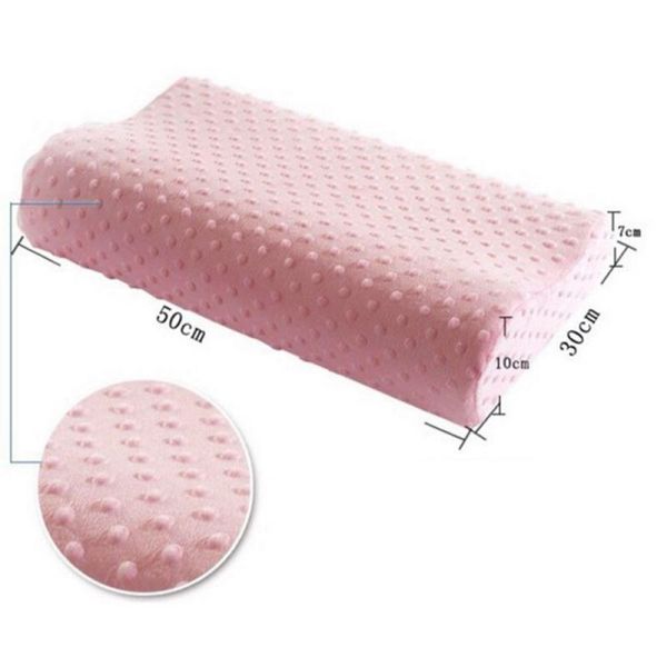 

memory foam pillow slow rebound neck care health sleeping 3 colors
