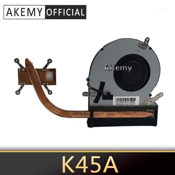 

akemy for asus q502la q502l lapcpu vga cooling fan heatsink heat sink cooler radiator 13nb0581am03011
