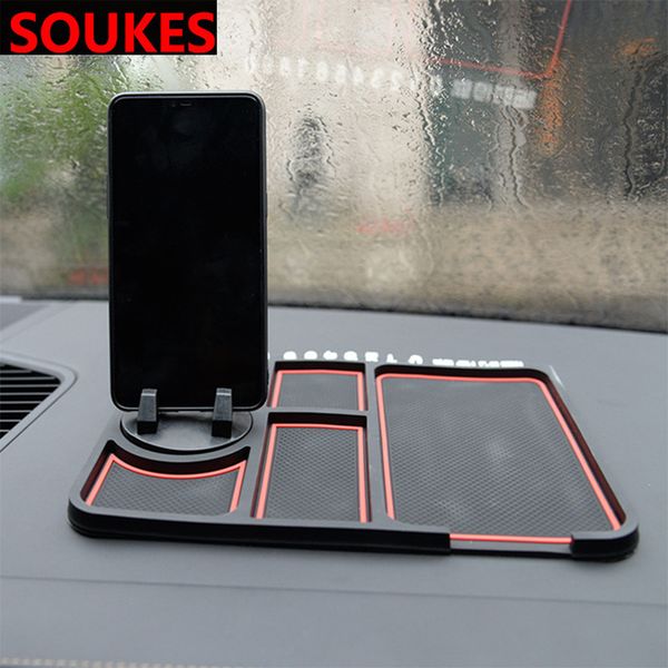 

car windshield dashboard anti-slip pad phone holder for renault megane 2 3 duster vw touran passat b6 golf 7 t5 t4 fiat 500