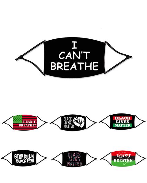 

2020 matter new style face black lives printing tide dust-proof washable breathable disposable mask 8 co