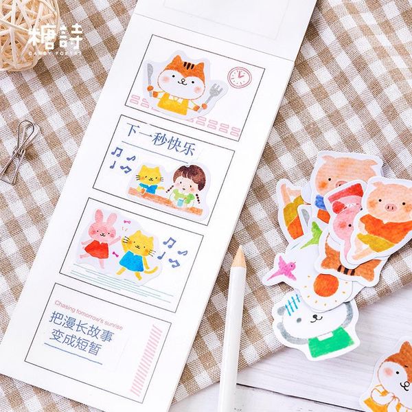 

my friends journal decorative stationery stickers set scrapbooking diy diary album stick lable japanese stationary wmtimp xhhair