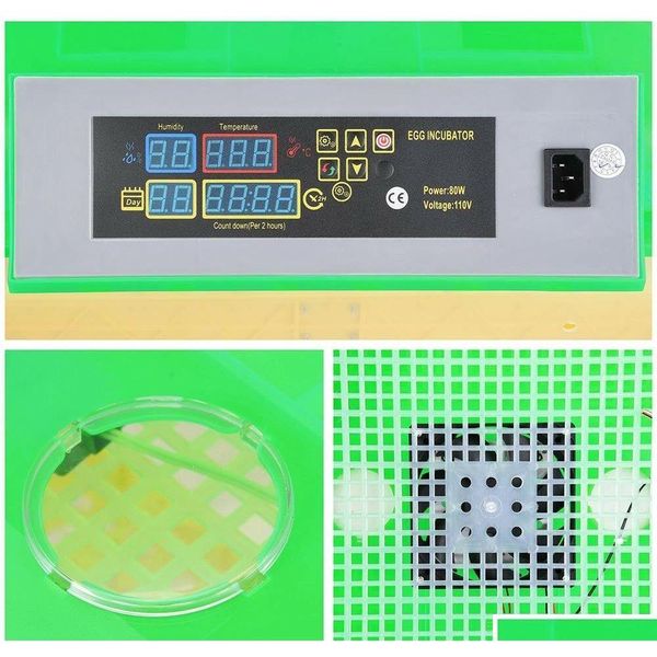 

new 56 egg incubator digital hatcher turning matic qylycc packing2010