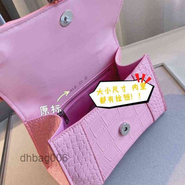 

classic bags women handbags 2022 designer leather hourglass bags bag crocodile pattern paris portable one shoulder messenger bag fashion