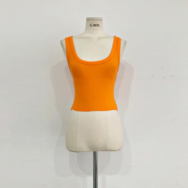 

трикотажный ребристый tank top белых женщины 2021 лето повседневного фитнес коротких vest конфета цвета вязаной с плеча sexy crop top women, White;black