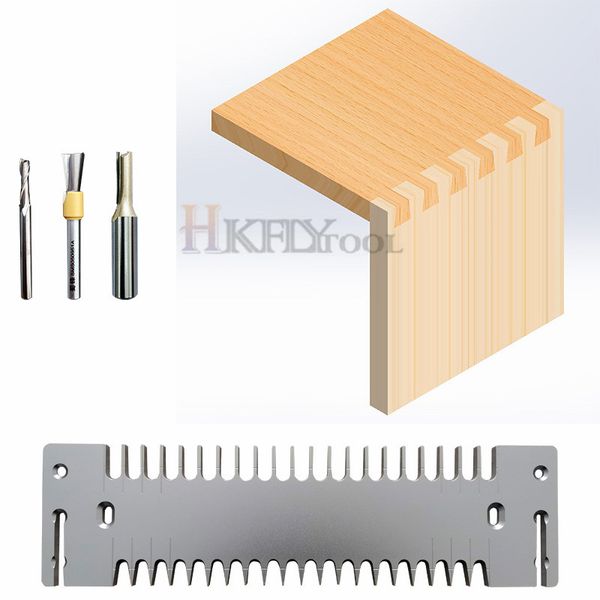 

1516 dovetail template router template kit template drawing kit woodworking tools gauge high quality