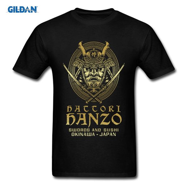 

hattori hanzo cool samurai t shirt swords and sushi cartoon design punk t shirt okinawa japan chic tees sport hooded sweatshirt hoodie