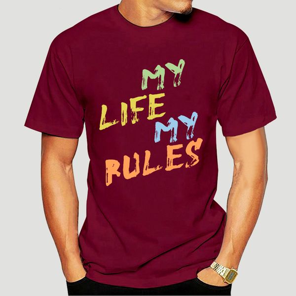 

men t shirt sayings my life my rules inspirational cool gift tshirts women t shirt-4273d sport hooded sweatshirt hoodie