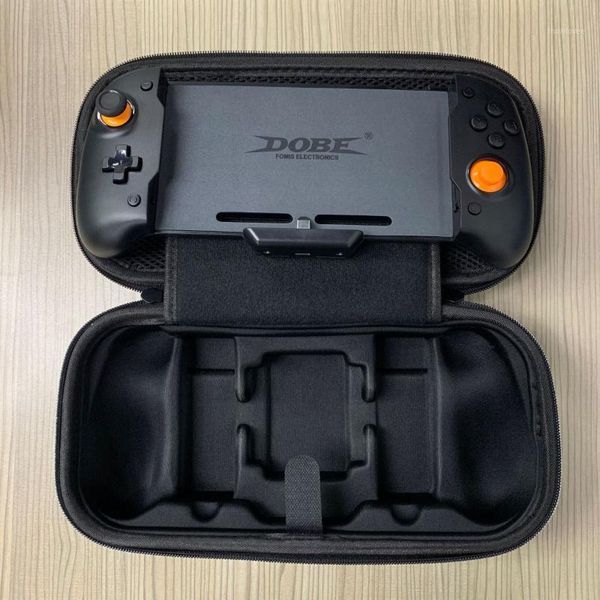 

game controllers & joysticks direct dock fast charge dual vibration 6-axis gyro handheld hand grip shell case controller eva bag for ns swit