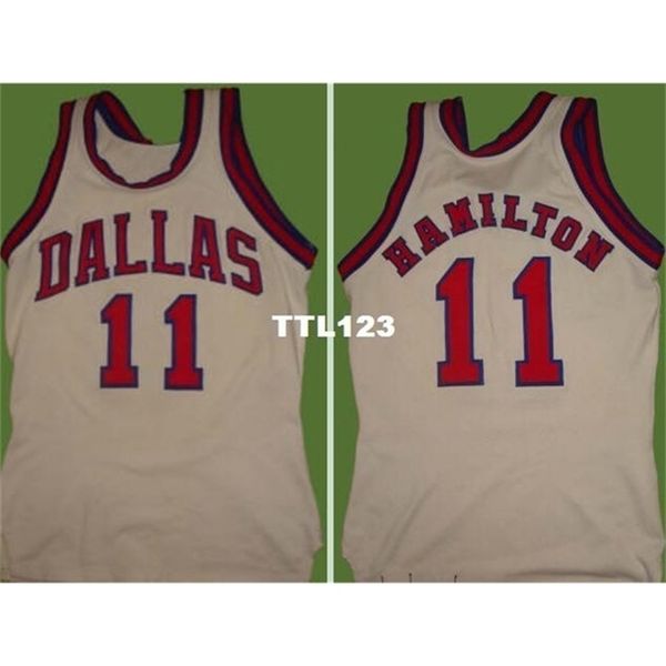 

age men #11 joe hamilton 1971-76 road retro home mesh fabric full embroidery size s-4xl or custom any name or number college jersey, Black