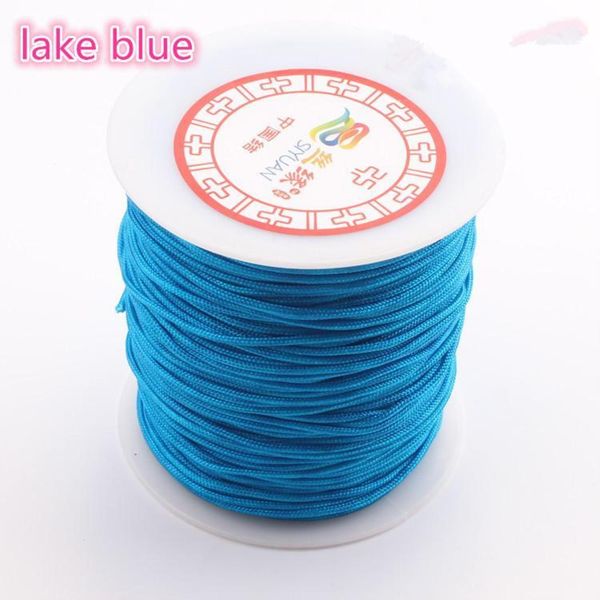 

90meters roll 1.0mm nylon cord thread chinese knot macrame cord bracelet braided string diy tassels beading string thread h jlltwn