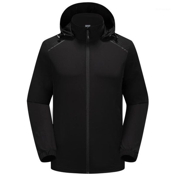 

men's jackets casual jacket men's spring autumn army waterproof windbreaker male breathable uv protection overcoat 5xl1, Black;brown