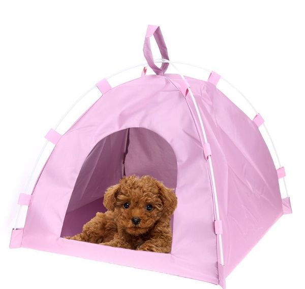 

waterproof oxford pets houses tent dog cat playing bed portable folding mat toy dog house puppy kenn jllddc dayupshop