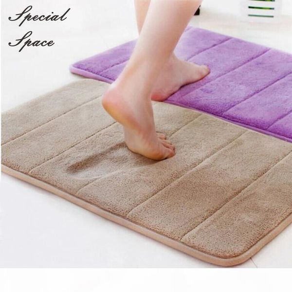 

bathroom soft coral velvet foam non-slip mat 100*180 cm living room bedroom rug home decor carpet floor mats door mats