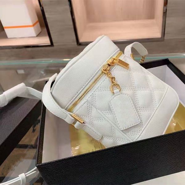 

women luxurys cosmetic bags travel pouch crossbody chain handbags toiletry makeup bucket bag fashion shoulder bag, Black;red