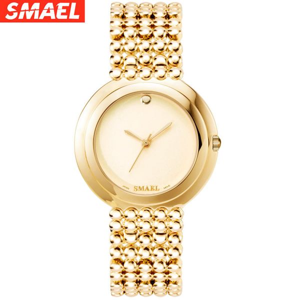 

smael smer's new women's watch, Slivery;brown