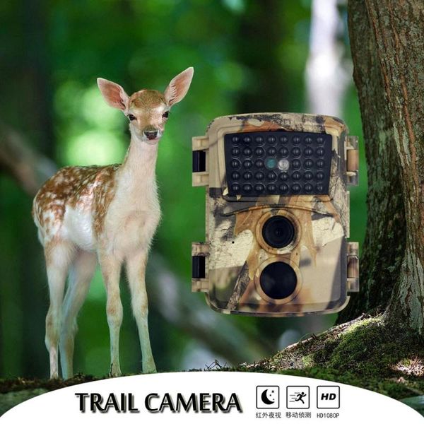 

mini hunting trail camera wildlife 12mp 1080p scouting cam night vision pr600 hunting camera p trap wild-life trail