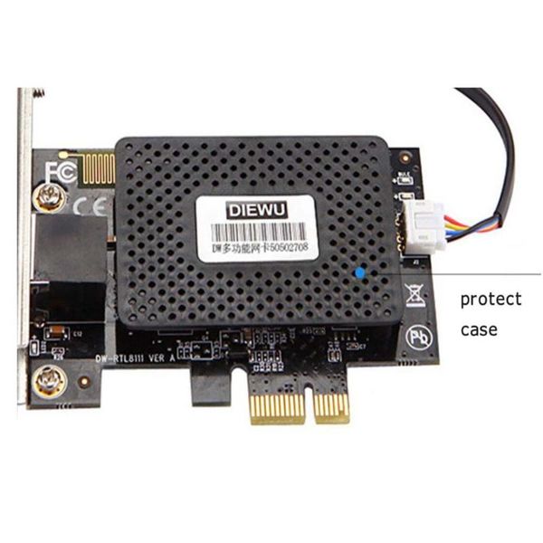 

computer cables & connectors multifunction 10/100/1000 mbps pci-e pci express pc deskpower on/off switch 2 in 1