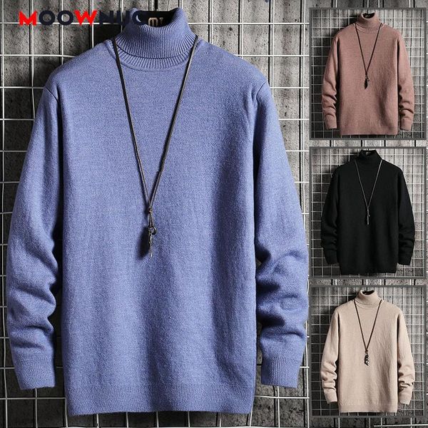 

fashion sweater for men 2020 new solid casual pullover hombre warm high-quality spring autumn long sleeve male fit youth moownuc, White;black