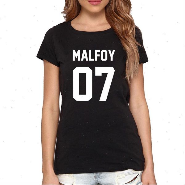 

new women tee more size and colors draco malfoy t shirt malfoy 07 hipster t shirt drop shipping, White