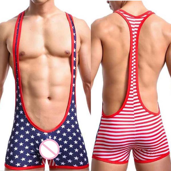 

3pieces/lot mens wrestling singlet undershirt man bodysuit jumpsuits leotard mens wrestling suit, Black;brown