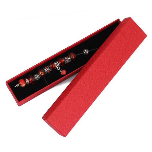 

gift wrap doreenbeads paper boxes necklace jewelry box exquisite pendant rectangle creative fashion wholesale 1 piece