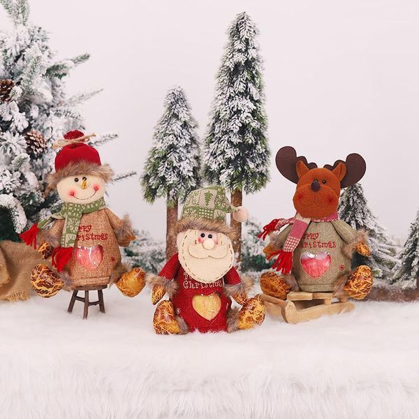 

christmas gift bag apple candy bag merry christmas decorations for home new year 2021 presents1