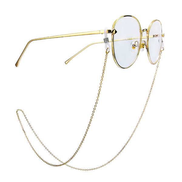 

chic sunglasses gold silver lanyard chains 2020 eyeglass chain reading glasses cord holder neck strap rope