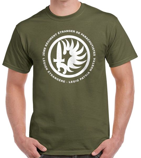 

2rep t-shirt - иностранный легион airborne 2018 новые поступления мужчины смешной casual 100% хлопок hip hop black top тройники спорта толст