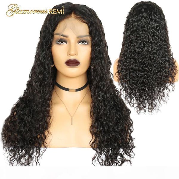 

brazilian 13x4 lace front wig curly human hair wigs with baby hair density150 naturalhairline bleached knots remy for women, Black;brown