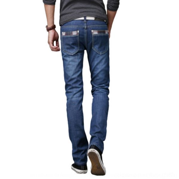 

mcrck летние тонкие джинсы свободные прямые джинсы джинсы jeanspants и тонкий мужской случайный бизнес и мужские брюки черный nh5be, Blue