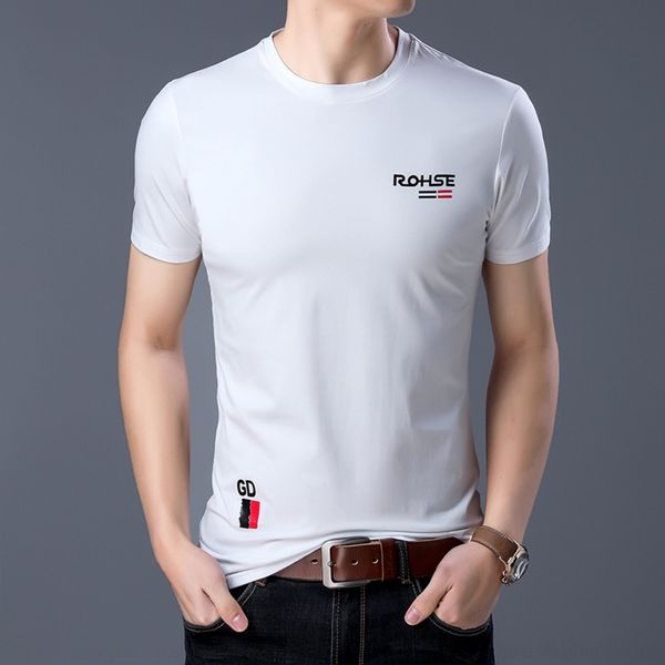 

sq9wn men's cotton men's korean t-shirt light summer ice silk short t-shirt sleeve summer clothes 56and, Blue