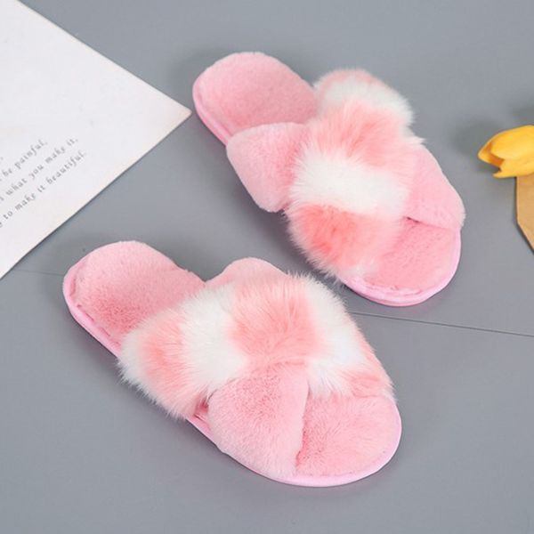 

bescone women slippers comfortable suede mixed colors shoes b4 y200706, Black