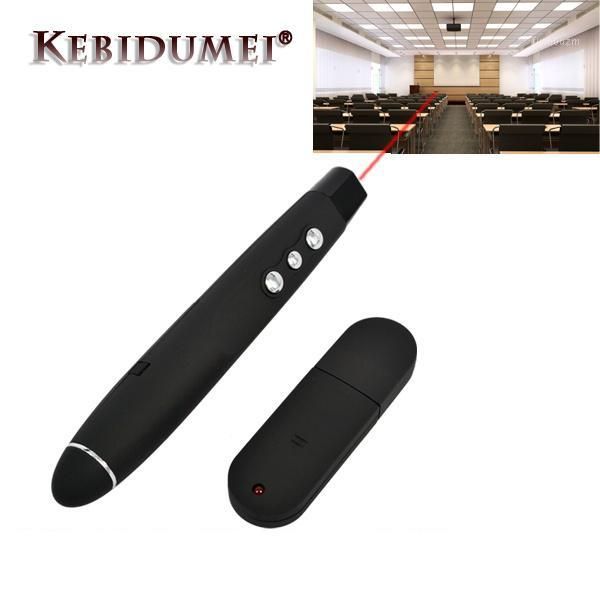

kebidumei wireless ppt presenter red laser presenter pen for powerpoint presentation rf remote controller with usb receiver1