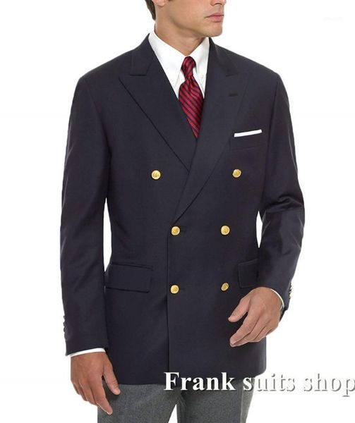 

wonderful latest coat pant designs navy blue jacket with gray pants tuxedo prom wedding suits slim fit 2pcs blazer pants custom1, White;black