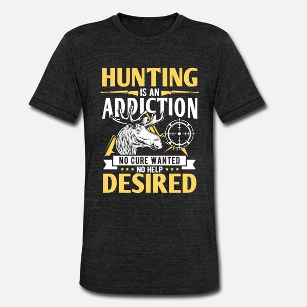 

hunting is an addiction designers graphic t shirt crewneck popular o-neck tracksuit hoodie sweatshirt