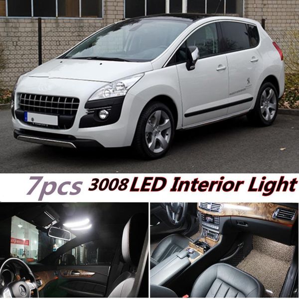 

tcart 7pcs бесплатная доставка ошибка бесплатные авто светодиодные лампы автомобиль светодиод интерьер световой комплект купольные лампы для