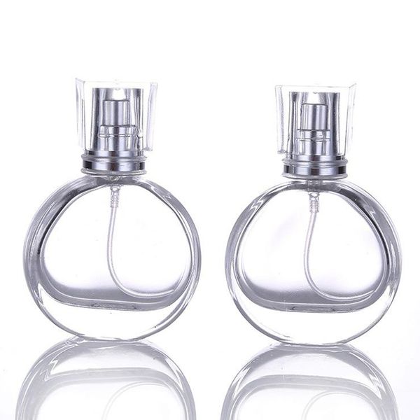 

25ml refillable spray glass atomizer packing bottles empty cosmetic container travel care perfume bottle