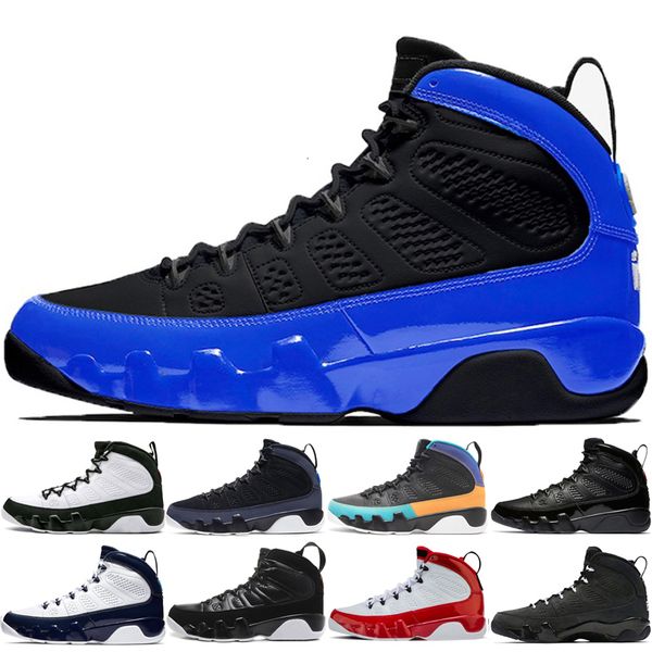 

basketball shoes 9 9s shoes for mens black blue og space jam racer blue dream it do it bred unc man sneakers