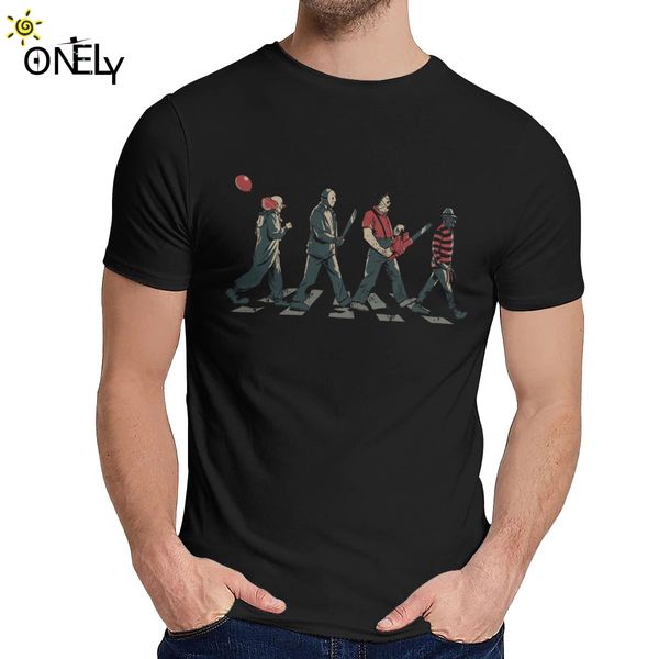 

abbey horror movie friday the 13th jason freddy leisure round collar man's retro classic s 6xl sport hooded sweatshirt hoodie men t shi