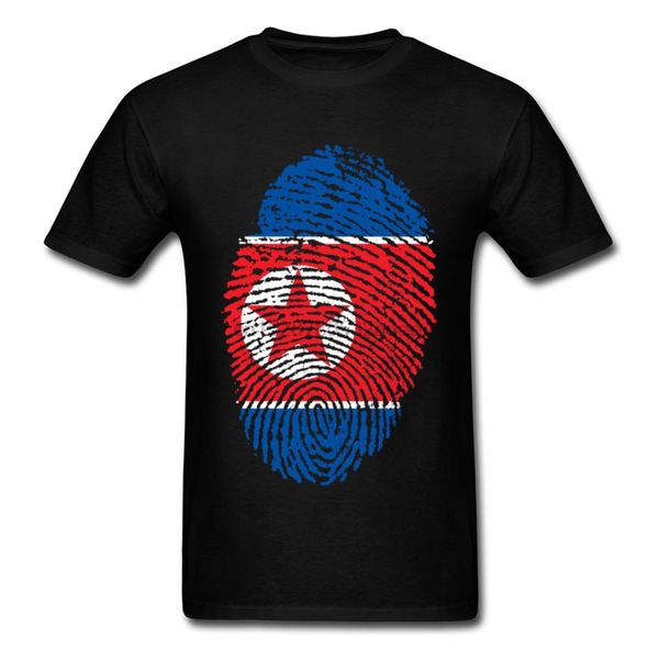 

new arrival dprk north korea flag fingerprint summer tee vintage tshirt crew neck clothes sport hooded sweatshirt hoodie men t shirt
