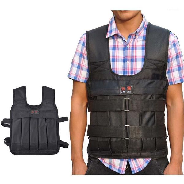 

accessories weighted vest of adjustable max 50 kg loading for training workout bodybuilding exercise musculation fitness equipment jacket1