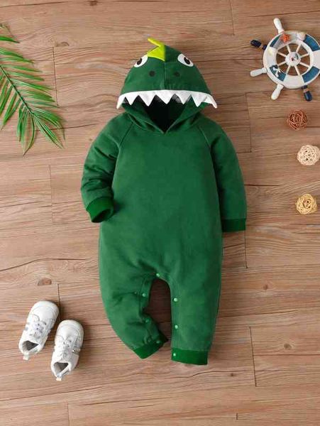 

baby cartoon graphic 3d patched design raglan sleeve jumpsuit she, Blue