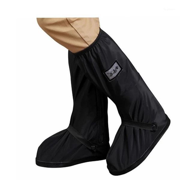 

hzyeyo motorcycle waterproof rain shoes covers thicker scootor non-slip boots covers 100% waterproof adjusting tightness,b-90011