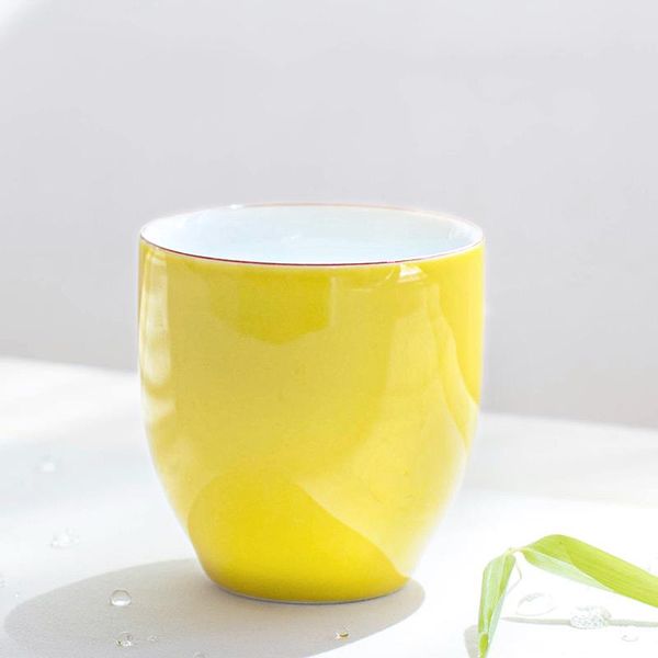 

chanshova 150мл традиционный китайский стиль сплошной цвет керамическая чашка китай фарфор малый и большой кофе чай чашки h014 yxlgda