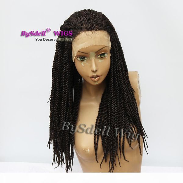 

fat braids wig synthetic lace front wigs for black women african american black lady braid hairstyle front lace wigs