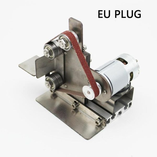 

775 mini electric belt sander diy polishing machine 10 type power supply european gauge 220v