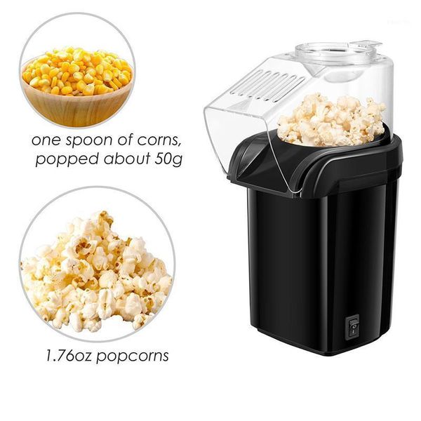 

110v/220v eu electric corn popcorn maker household automatic mini air popcorn making machine diy corn children gift1