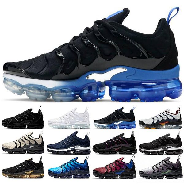 

2022 men women running shoes tn plus triple black white magic platinum midnight navy blue mens trainers sports sneakers