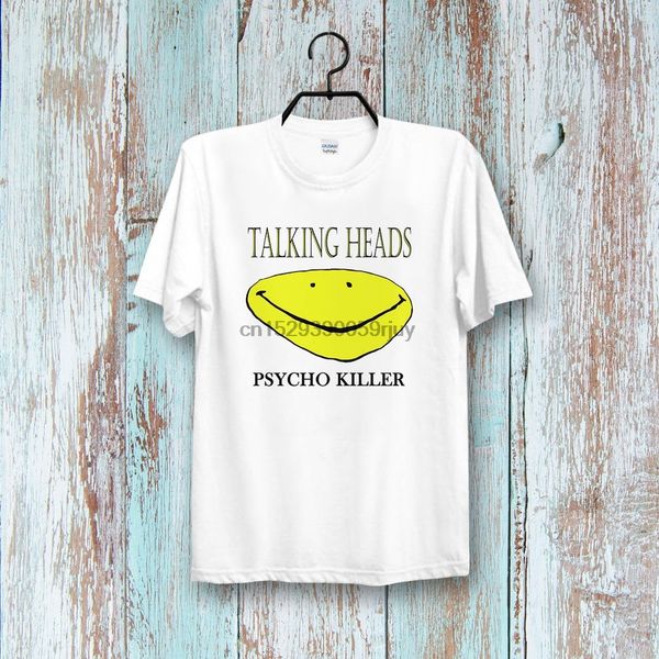

спорт talking heads психо убийца ретро vintage 70 с рок tee top мужская майка b598